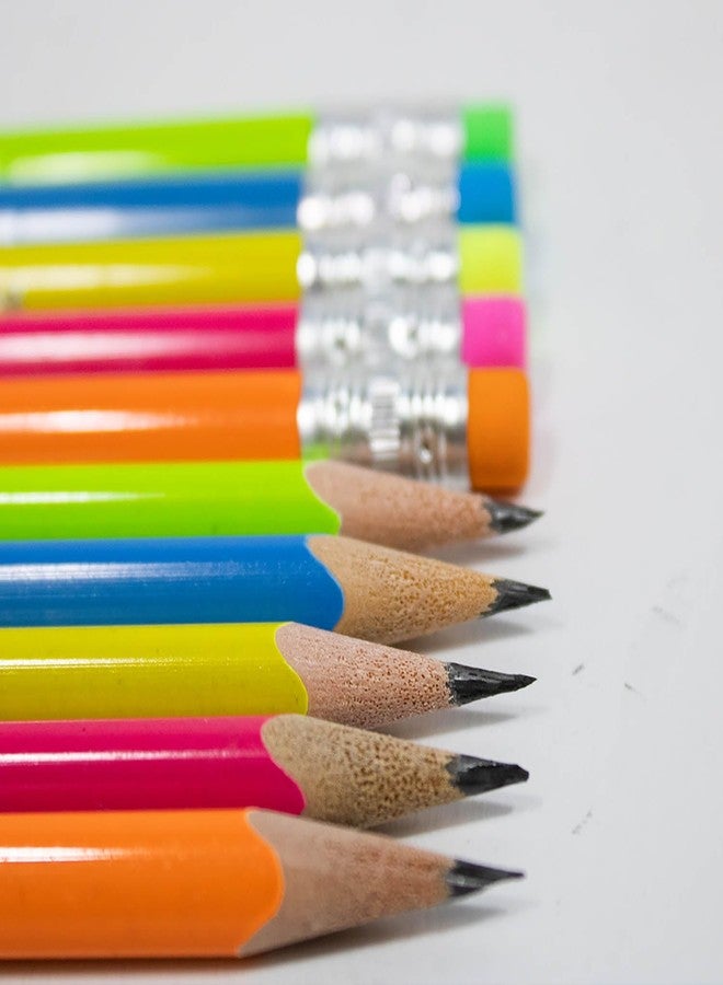 SKOODLE 100 Piece Rubber Tip Polymer Pencils With 5 Sharpners Inside The Jar For Kids and Adults For Sketching & Drawing for Kids, (100 Rubber Tip Polymer Colourful Pencils X 1 Boxes) Pencil - Image 4